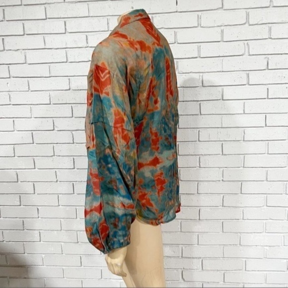 Mes Demoiselles Printed Cotton Motif Shirt - Size 10 - Picture 4 of 8